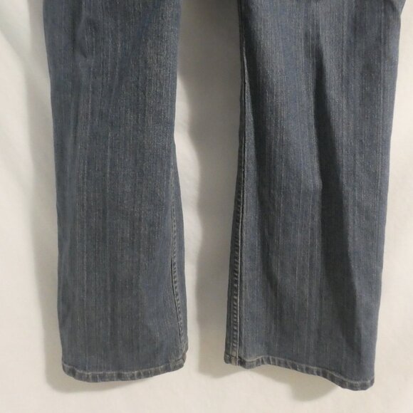 GEOFFREY BEENE SPORT Stretch | size 14 R | Classic Straight Leg Denim Jeans - Picture 14 of 16